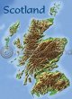 Scotland Map Magnet (V LY)