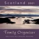 2021 Calendar Scotland Family Organiser