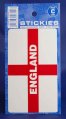 England St George Flag Rectangle Stickies