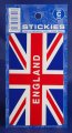 England Union Jack Rectangle Stickies