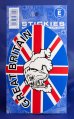 Great Britain Bulldog Oval Stickies