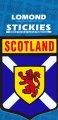 Scotland St Andrews Cross & Lion Shield Stickies